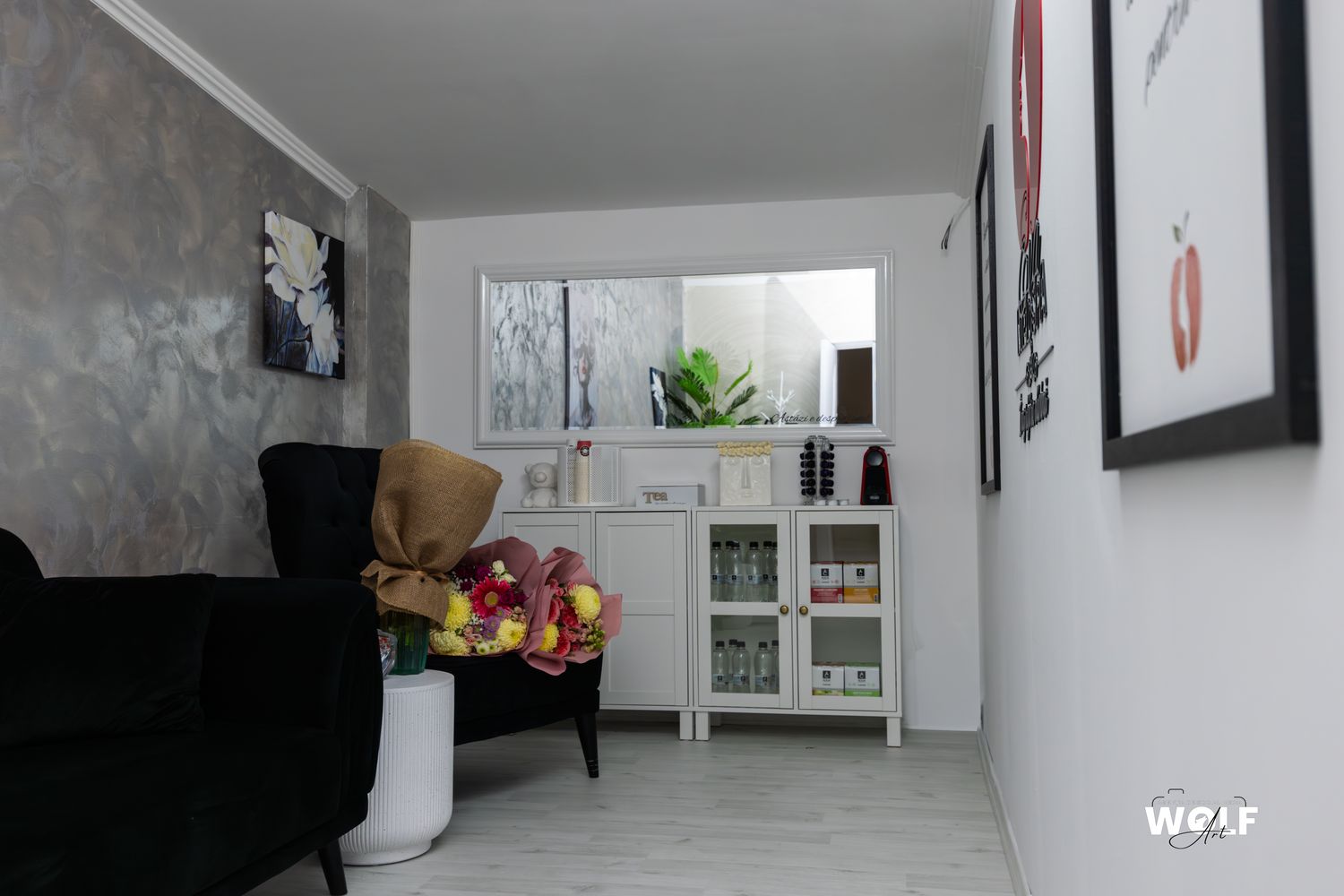 Ceai și apă la recepție
